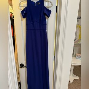 Royal blue gown, size small